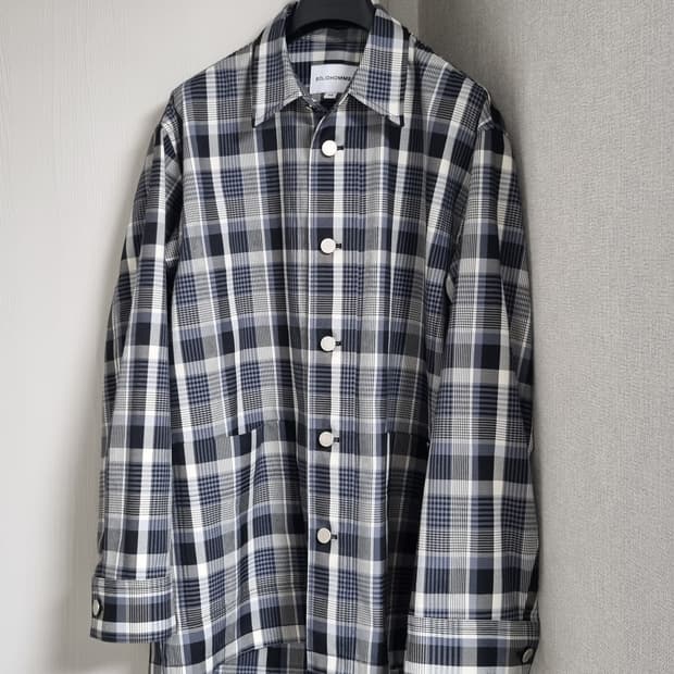 솔리드옴므 체크셔츠