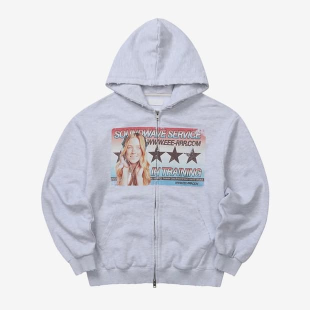 EEERRR Sound Wave Artwork Damage Washing