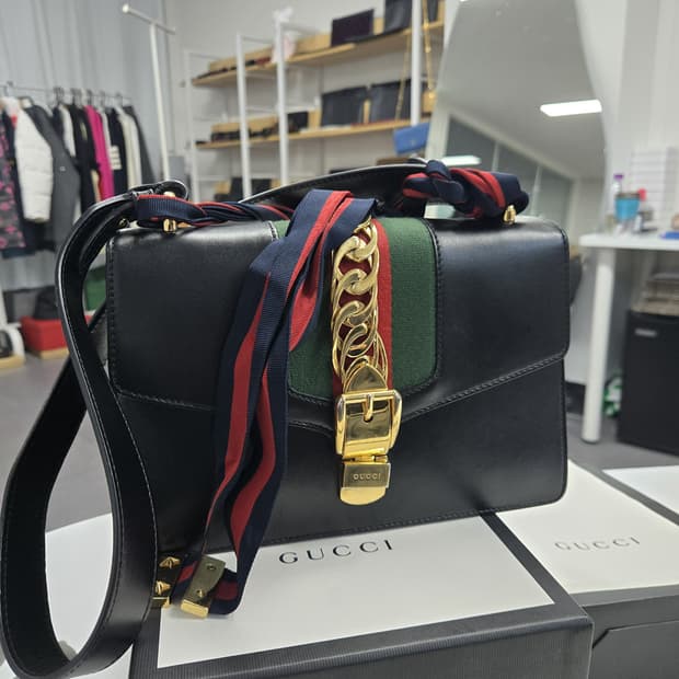 [A급컨디션]구찌 실비백 스몰