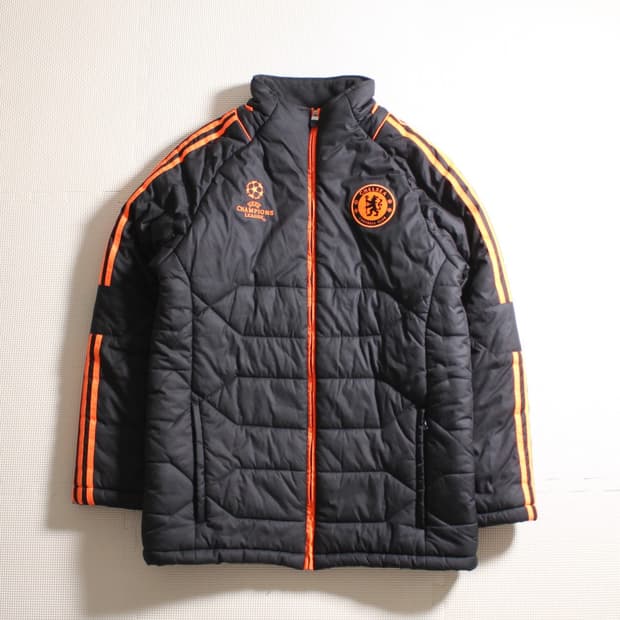 Adidas 아디다스 첼시 챔피언스리그 퀄팅 패딩