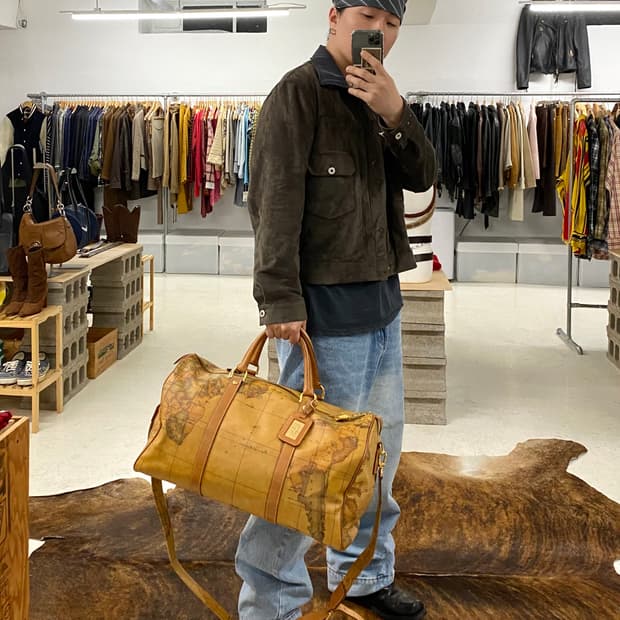 ALVIERO MARTINI travel bag 알비에로 마르티니 트래블