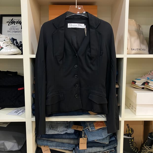 크리스찬 디올 부티크 블랙 블레이저 36