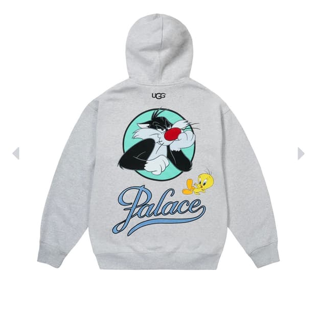 [M]팔라스 어그 루니툰 후드티셔츠 그레이