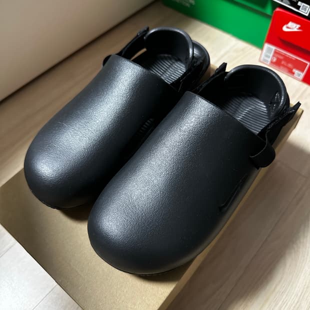 나이키 캄 뮬 블랙