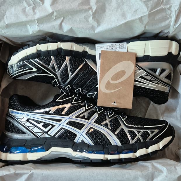 [270] 아식스 젤카야노 20 블랙 퓨어 실버