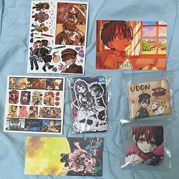 오늘 주문시 바로 배송)지박소년 하나코군 굿즈 세트