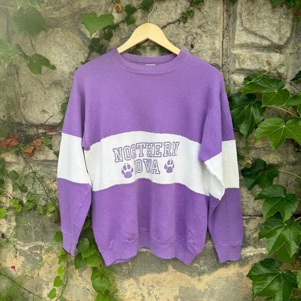 90s made in usa 50/50 프린팅 맨투맨 스웻셔츠