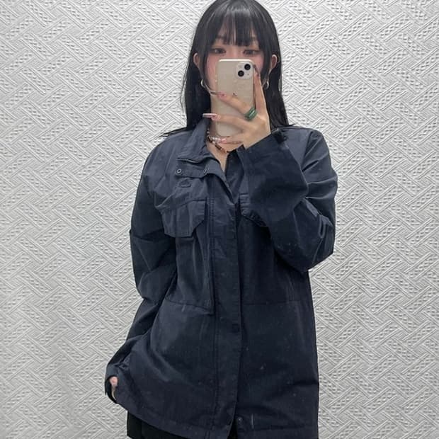나이키 빈티지 올드스쿨 스트릿 캐주얼 바람막이 자켓 L C11833