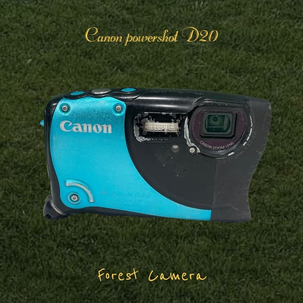 캐논 파워샷 D20 빈티지디카 디지털카메라 pc1734