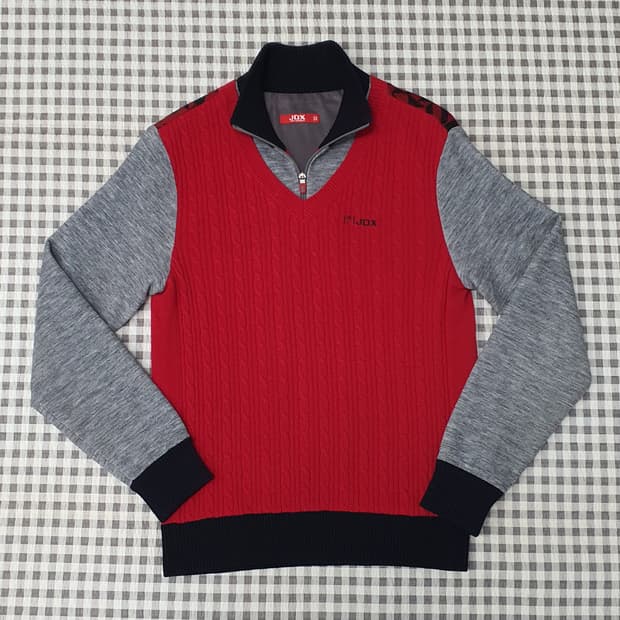 JDX 방풍 반집업 스웨터 남자95