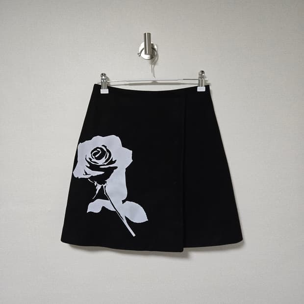 MSGM 울 펠트 로즈 스커트 / 여자 치마 / 여성 치마