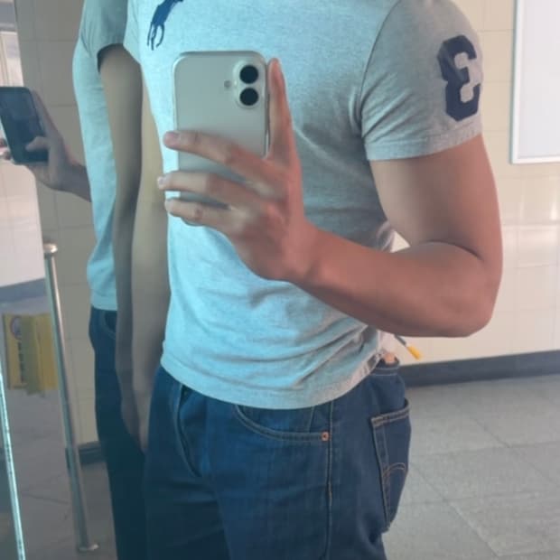 폴로 빅포니 반팔 슬림핏 m