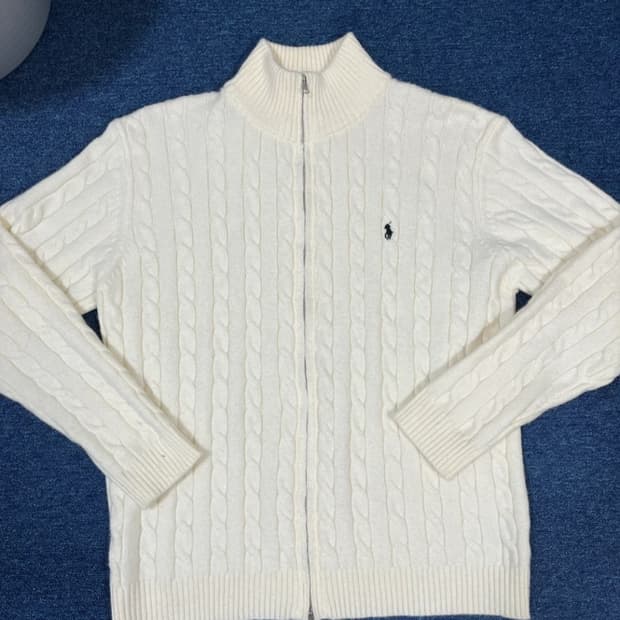 폴로 니트집업 L