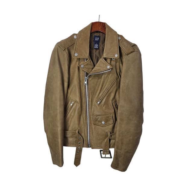 [Gap] 00's 올드갭 카우스킨 라이더자켓  