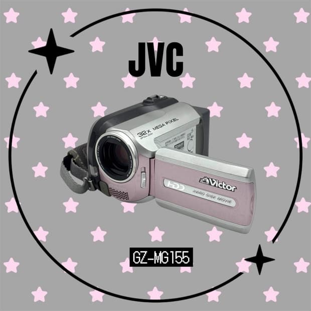 (희귀색 핑크) JVC victor gz-mg115 빈티지 캠코더