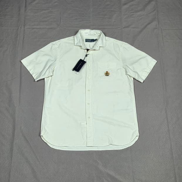 (새상품) [폴로 랄프로렌] 코튼 크레스트 반팔 셔츠 | S00083