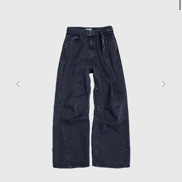 999휴머니티 AV pleats denim(2사이즈)