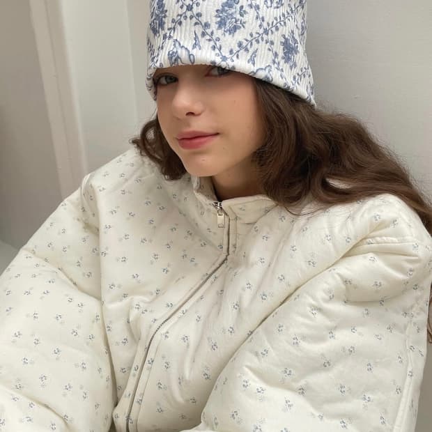 PESTO 꽃무늬 패딩