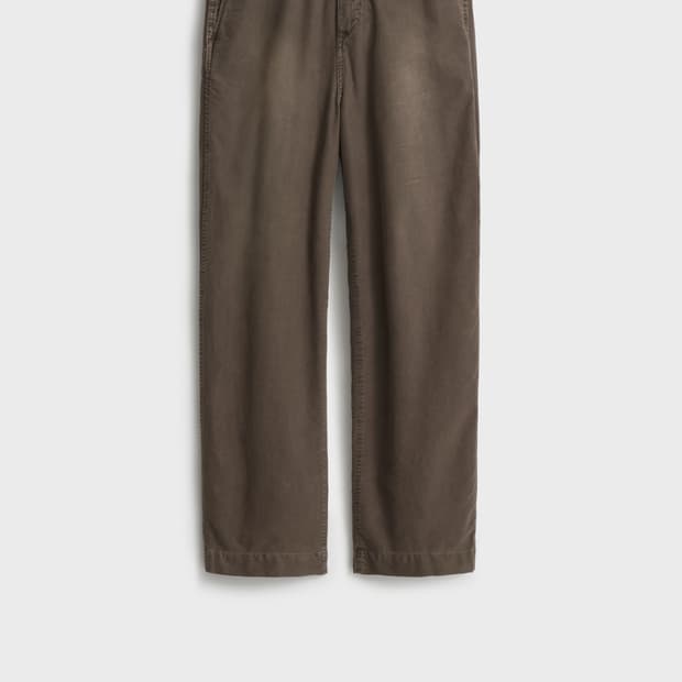 포터리 25fw 몰스킨 루즈드 팬츠