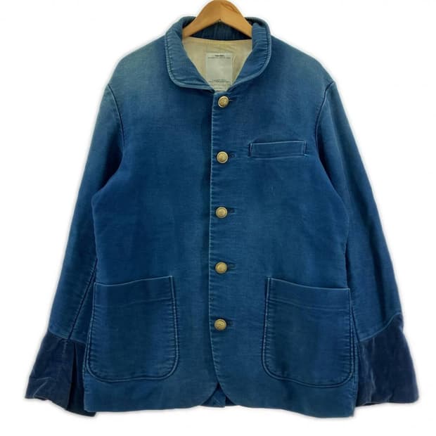(3) Visvim 데님 블레이저 자켓 블루