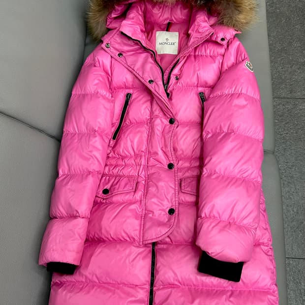 몽클레어 프라곤 핑크 패딩(14세/성인55가능)