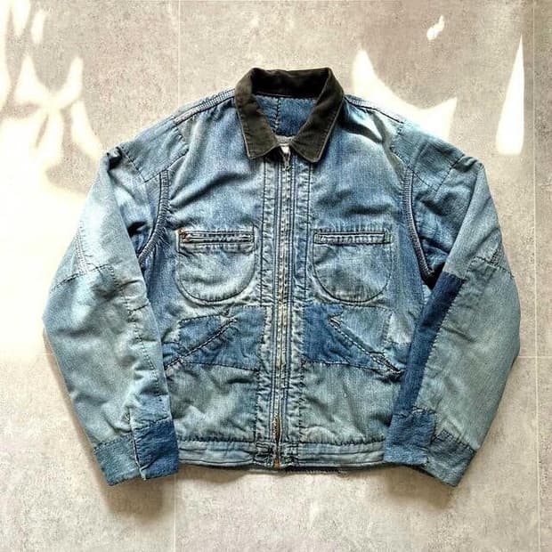 OshKosh Patchwork Denim Jack, 워크자켓, 청자켓