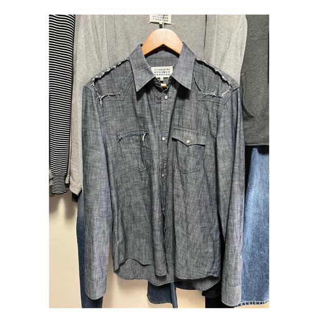 마르지엘라 웨스턴 셔츠