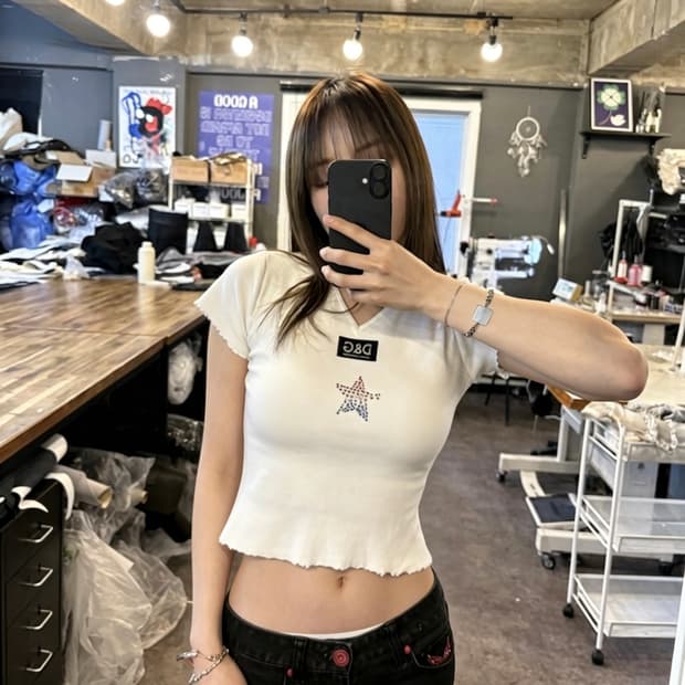 Dolce & gabbana Baby Tee White