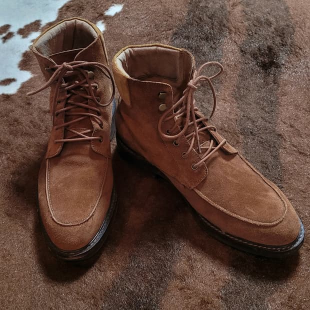 폴로 랄프로렌 남성용 스웨이드 앵글 부츠(11D)