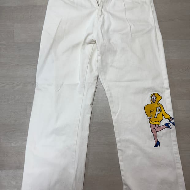 [32] palace 핸드백 배기스진 