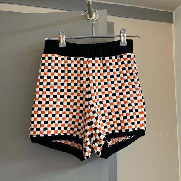 하이 니트 마이크로쇼츠 s