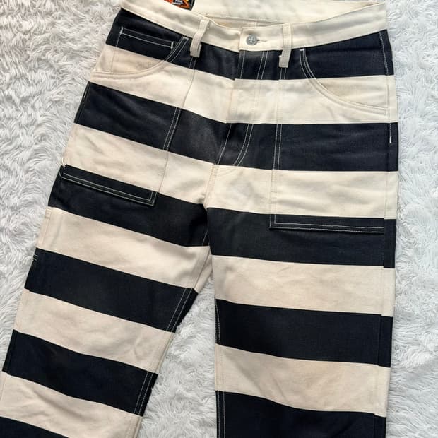 BOB DONG - 16oz 헤비 웨이트 프리즈너 팬츠