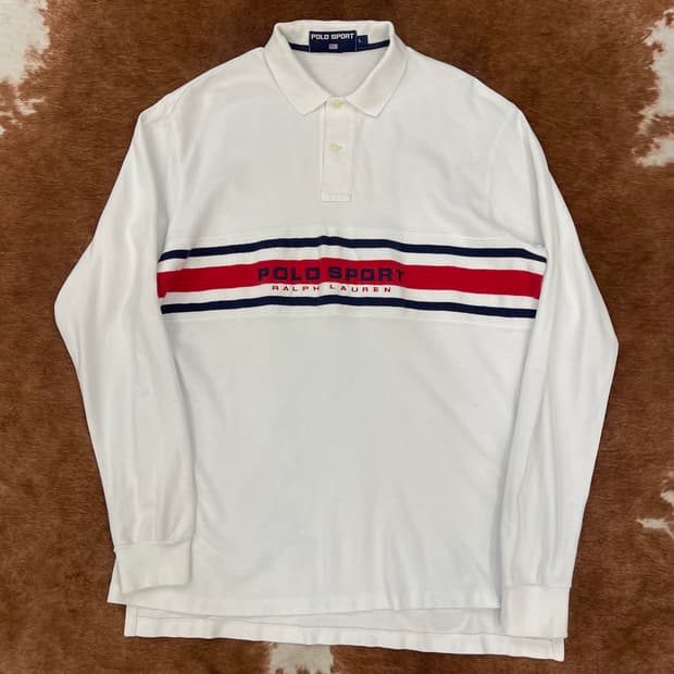 90's Polo sport 롱슬리브 카라티