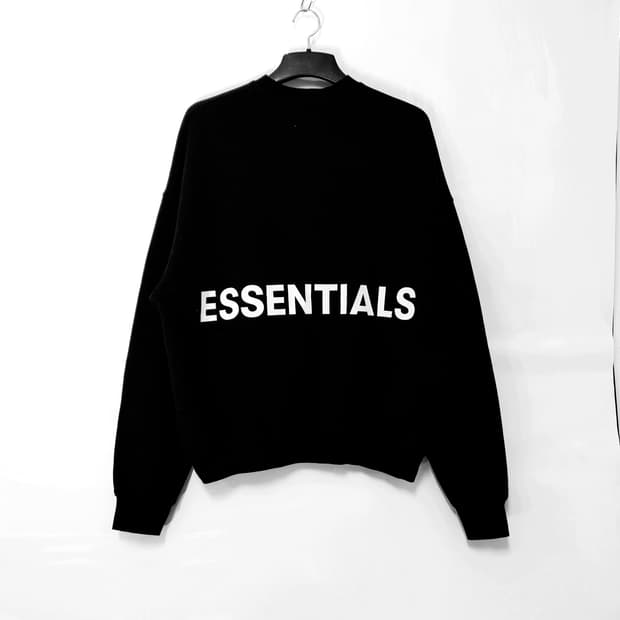 FEAR OF GOD ESSENTIALS 에센셜 오버핏 안감기모 맨투맨