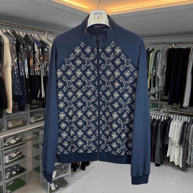 [리오브전포점] 루이비통 모노그램 테크니컬 코튼 트랙 탑 자켓