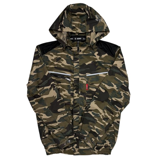 아즈키 카모 플라쥬 바람막이 L