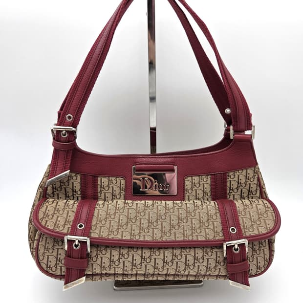 디올빈티지 오블리크 토트숄더백