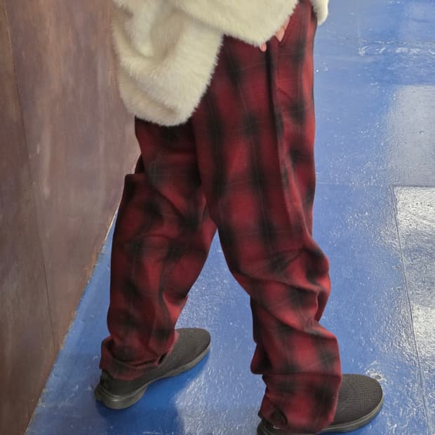 Stussy 스투시 체크 팬츠