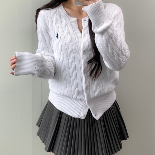 폴로 수지 가디건