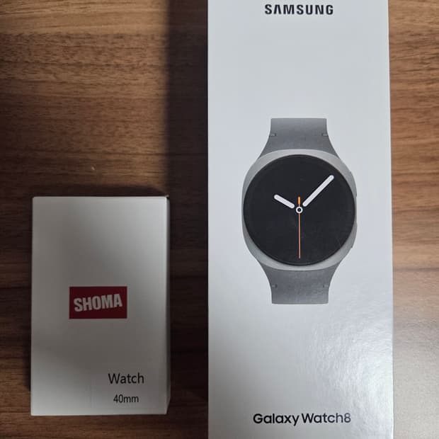 워치8 40mm 블루투스 그라파이드 [미개봉, 자가유통용]