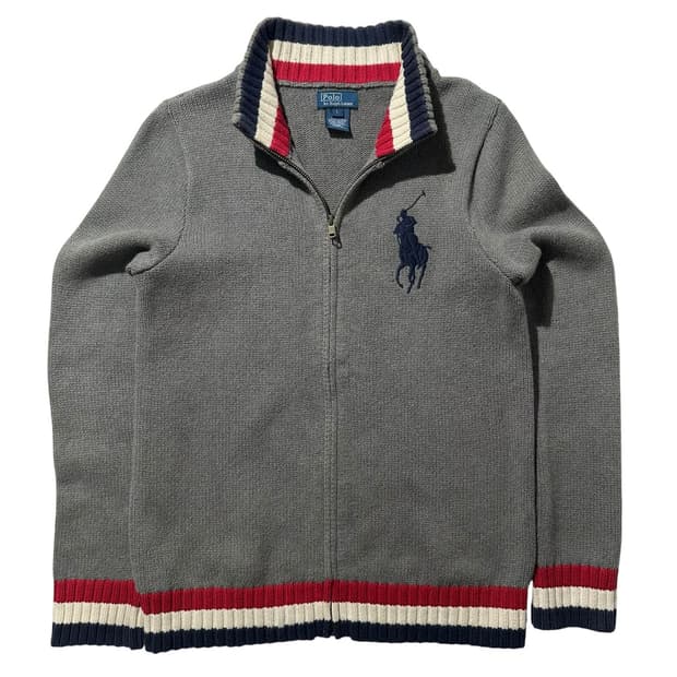 폴로 랄프로렌 빅포니 니트집업