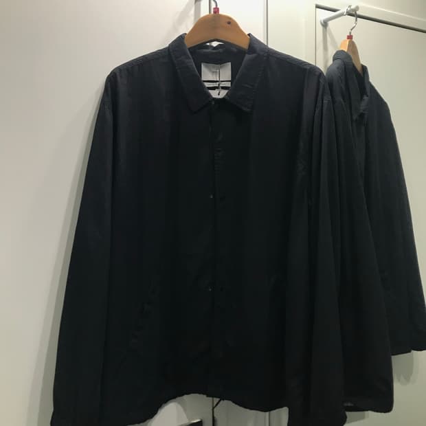 아워셀브스 코치 자켓 / 블랙 / 3size