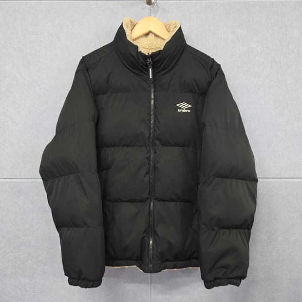 엄브로(UMBRO) 리버시블 플리스 패딩 자켓