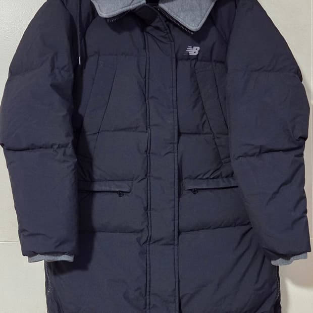 뉴발란스 오리털 롱패딩 85(s) 택포