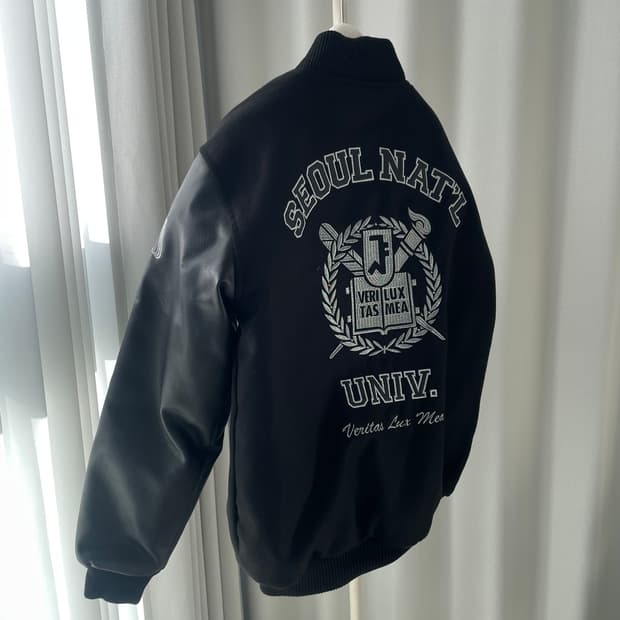 서울대 야구잠바 블랙