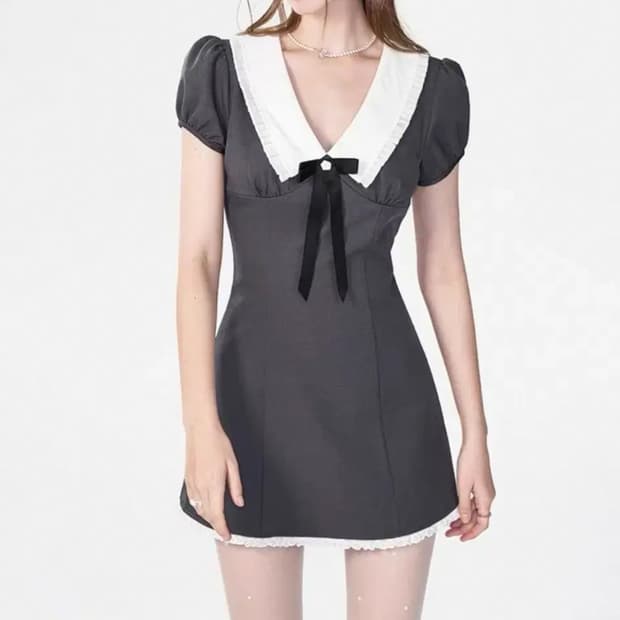 중브 미니 원피스 