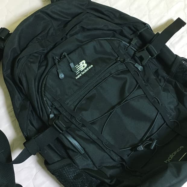 뉴발란스 백팩 책가방 검정색 블랙 신학기 초등학생 중학생 고등학생