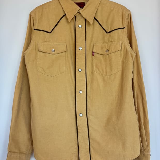 Levis RED TAB 00s 코듀로이 웨스턴 셔츠