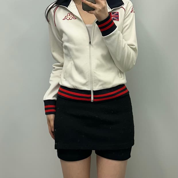 카파 y2k 와투케 잉글랜드 트랙탑 져지