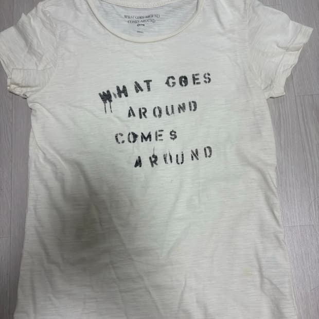 What goes around comes around 티셔츠